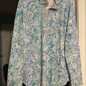 Floral Print Women's Top - Multicolor